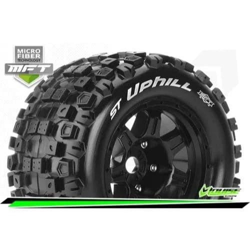 Louise Tyres 1/8 Stadium Truck Uphill Traxxas 3.8 Premounted (2pcs) - Image 3