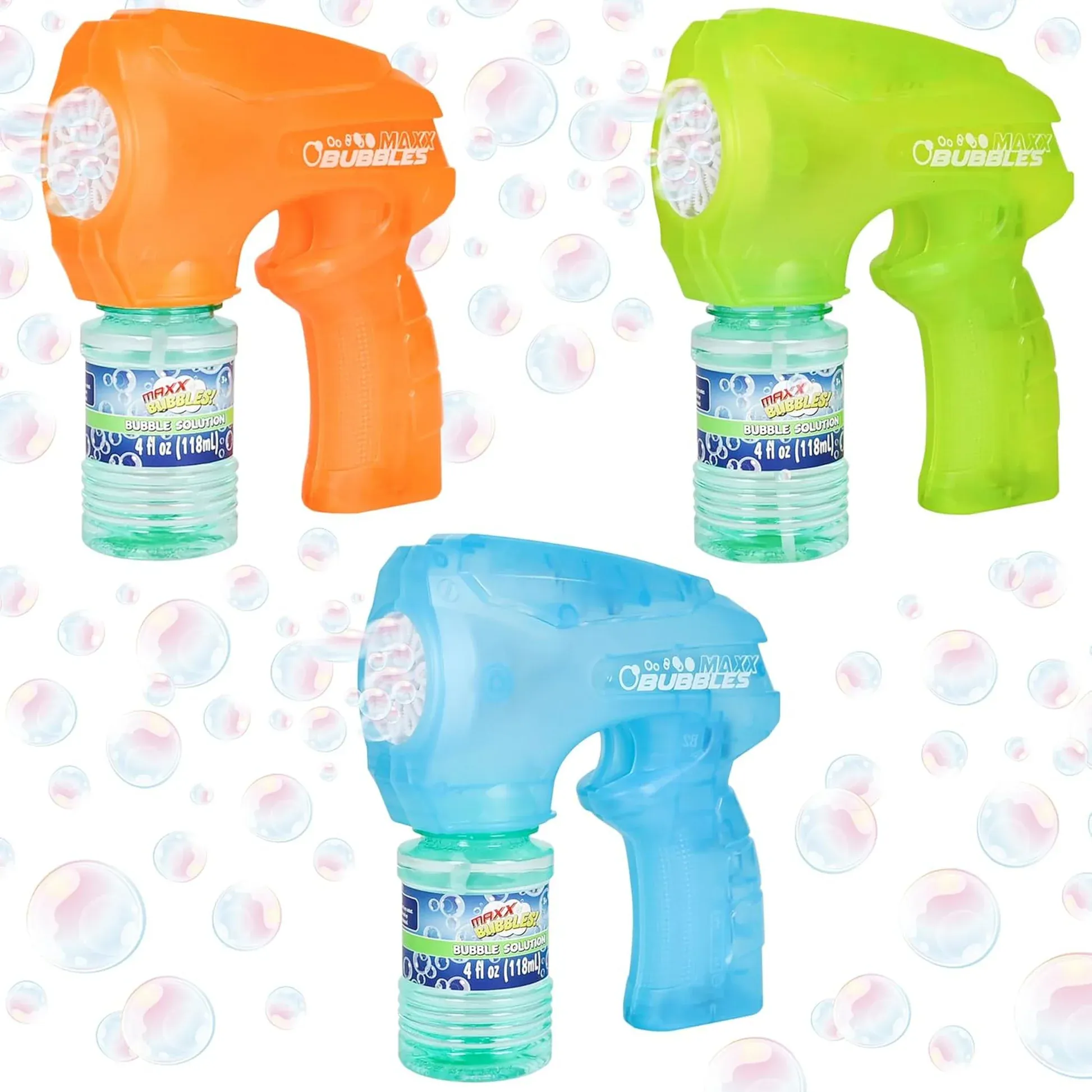 MAXX BUBBLES Light Up Bubble Blaster - Assorted (1) - Image 2