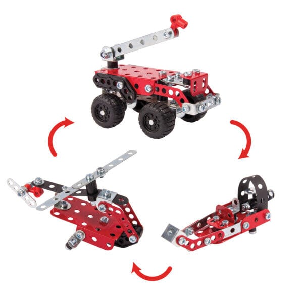 Meccano 3 Multi Model Set - Rescue Squad - Image 2