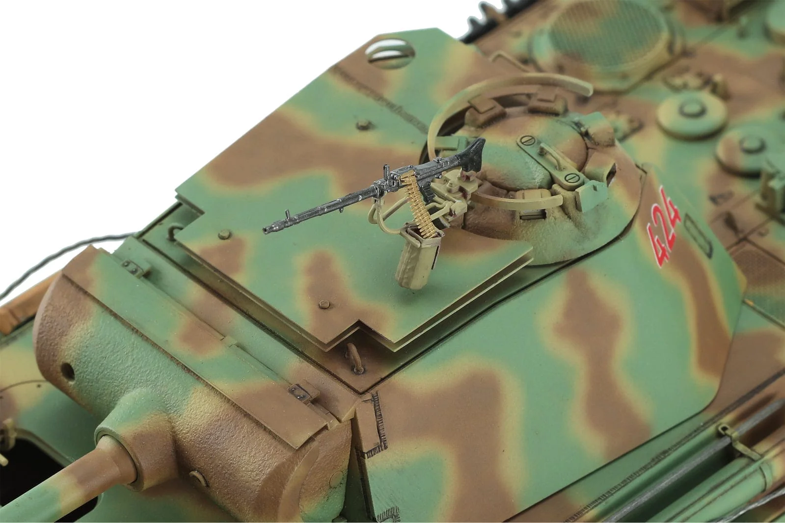 Meng 1/35 German Medium Tank Sd.Kfz.171 Panther Ausf.G Early/Ausf.G w/ Air Defense Armor Model Kit - Image 4
