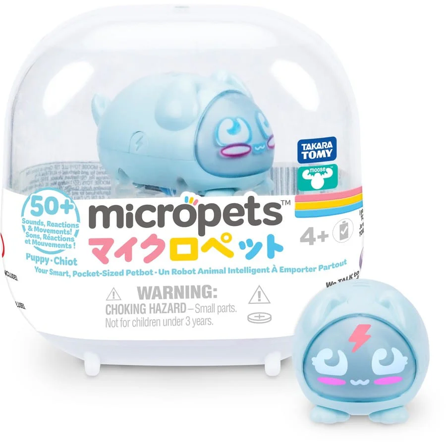 Micro Pets Single Interactive Digital Pet - Assorted (1) - Image 3