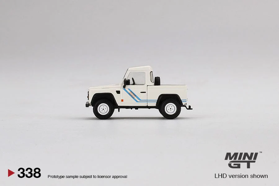 Mini GT 1/64 Land Rover Defender 90 Pick Up (RHD) Diecast Model Car