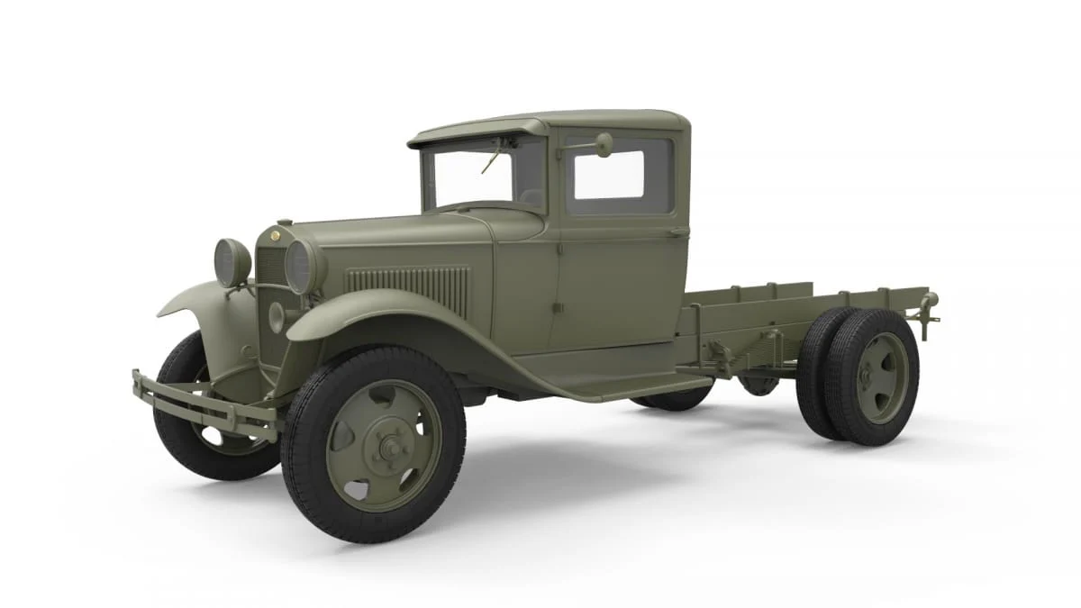 Miniart 1/35 Soviet 1,5 t Truck w/ M-4 Maxim AA Machine Gun [35186] - Image 5