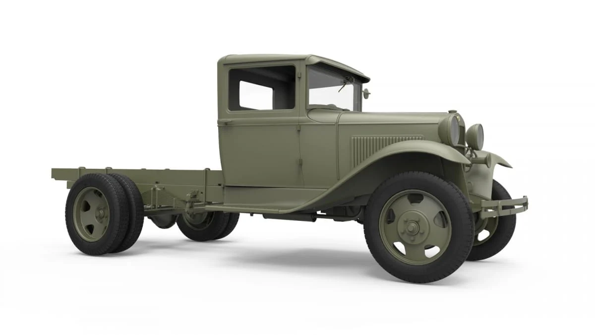 Miniart 1/35 Soviet 1,5 t Truck w/ M-4 Maxim AA Machine Gun [35186] - Image 6