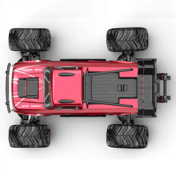 MJX Hyper Go 1/10 Brushless 4wd Monster Truck - Red (3S Battery + Charger Included) - Image 3