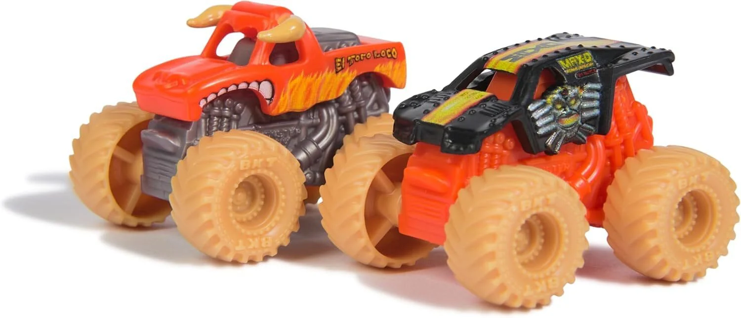 Monster Jam Mini Jams El Toro Loco Venom Velocity Scorpion Playset** - Image 4