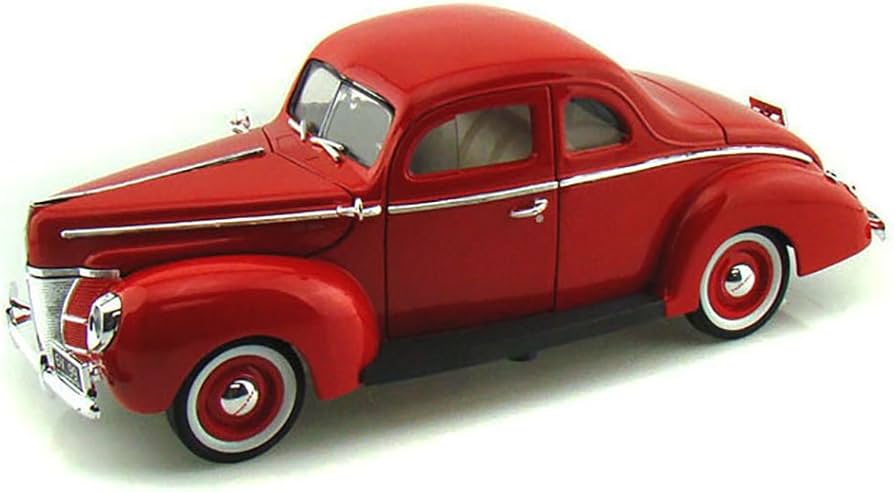 Motor Max 1/18 1940 Ford Deluxe Timeless Classics Assorted Colours (1) - Image 2