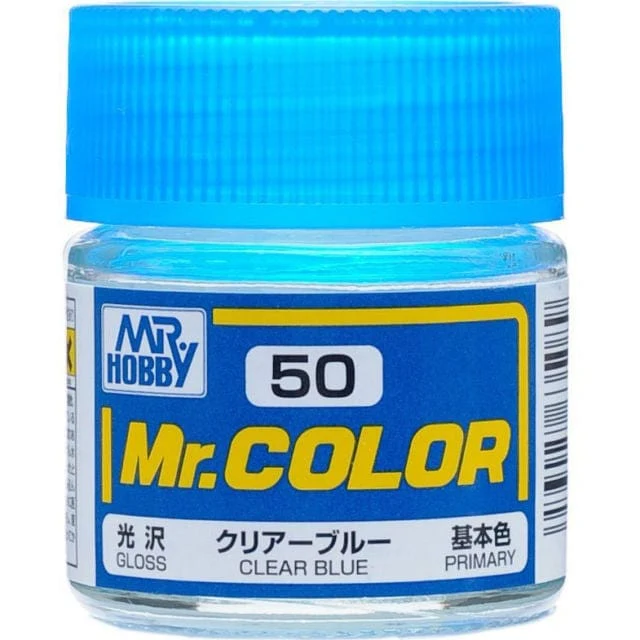 Mr Color 50 Gloss Clear Blue 10ml