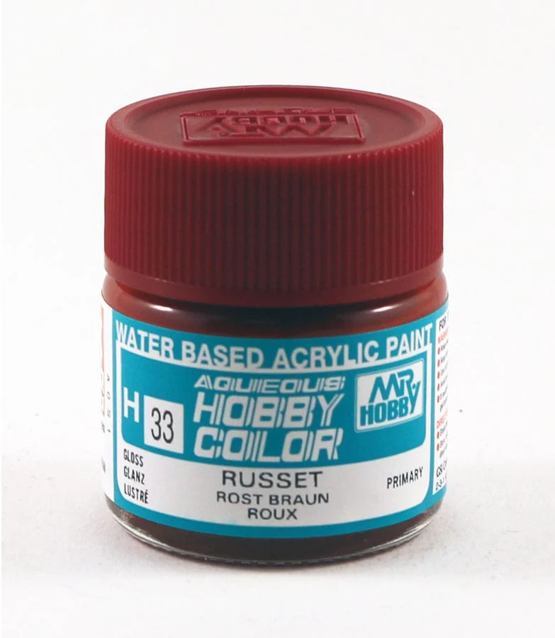 Mr Hobby Aqueous 33 Gloss Russet 10ml