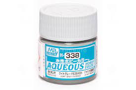 Mr Hobby Aqueous 338 Semi Gloss Light Grey 10ml