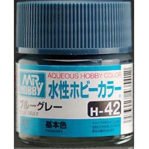Mr Hobby Aqueous 42 Gloss Blue Grey 10ml
