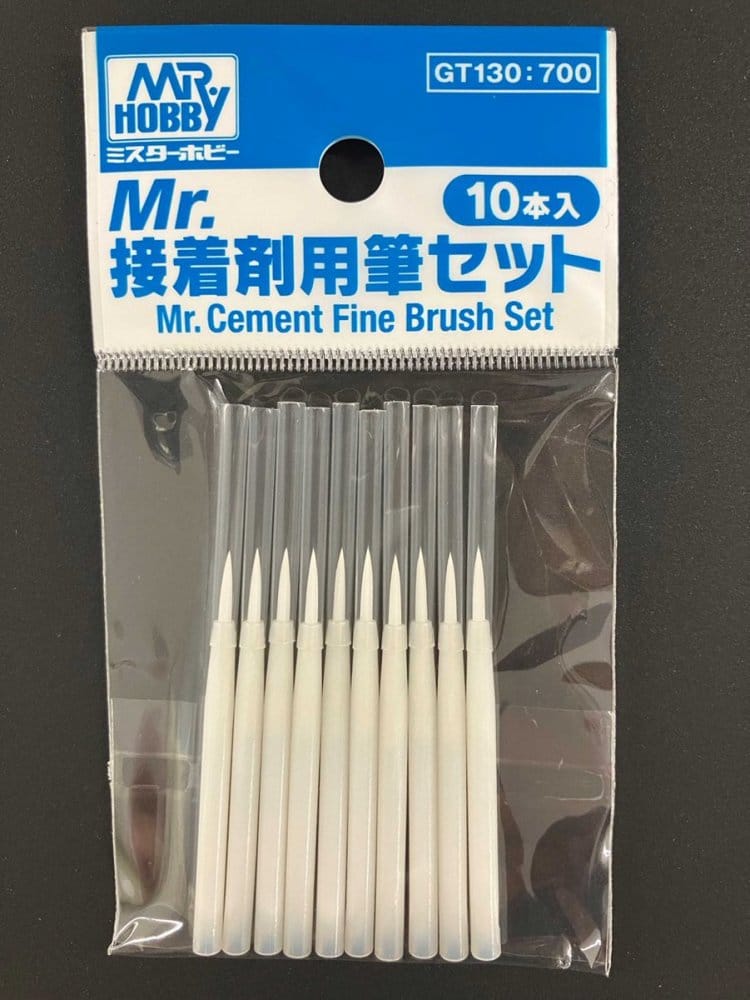 Mr Hobby Mr Cement Fine Brush Set [GT130]**