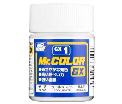 Mr Hobby Mr Color Gx Cool White Gloss**