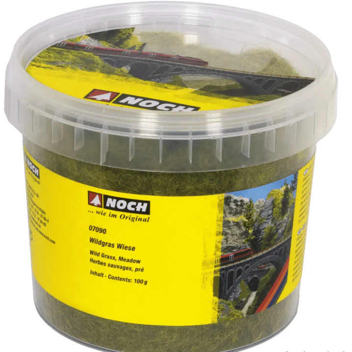 Noch Wild Grass - Meadow 6mm 100g [07090]