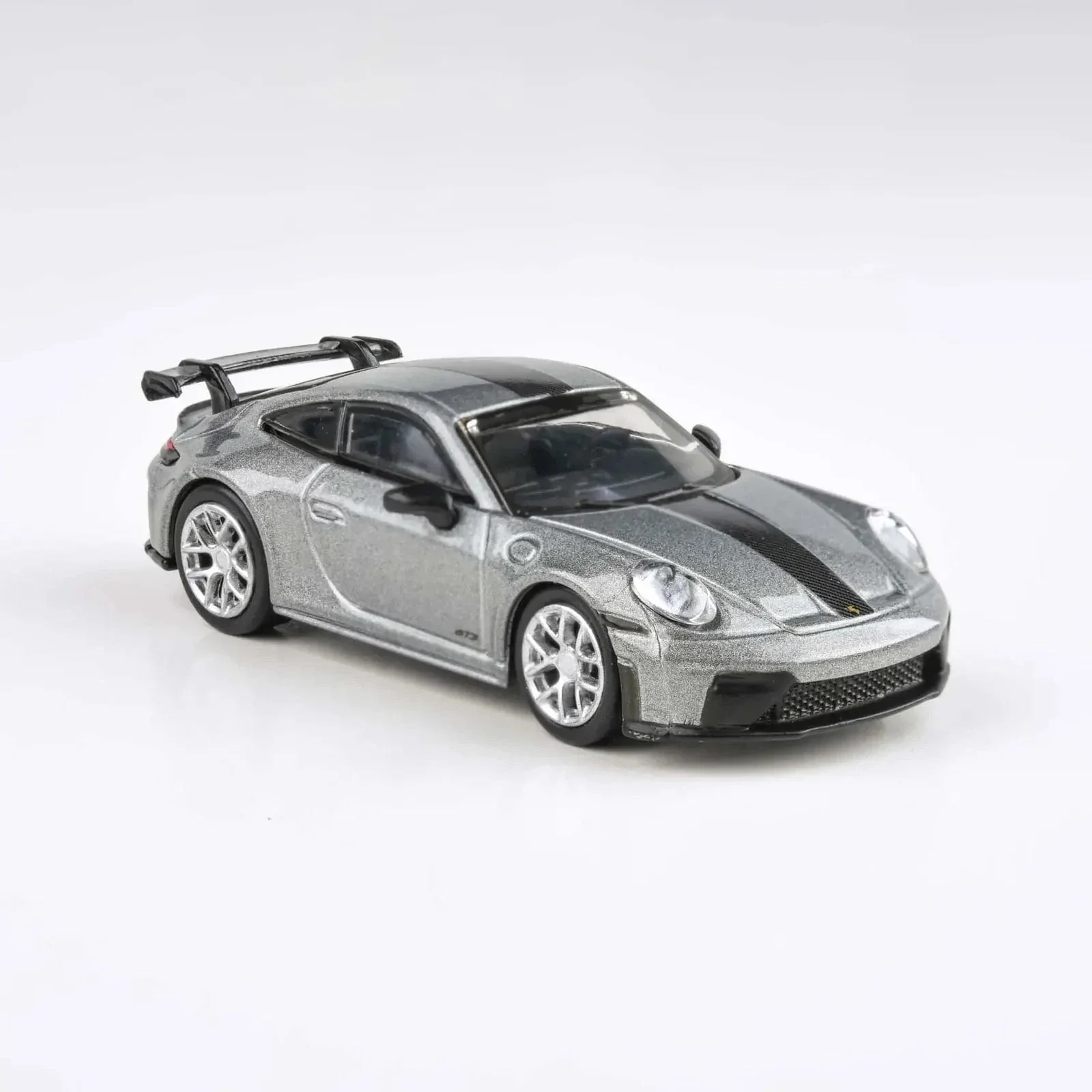 Para64 1/64 2025 Porsche 911 GT3 (992.2) GT Silver Metallic Diecast Model Car - Image 2