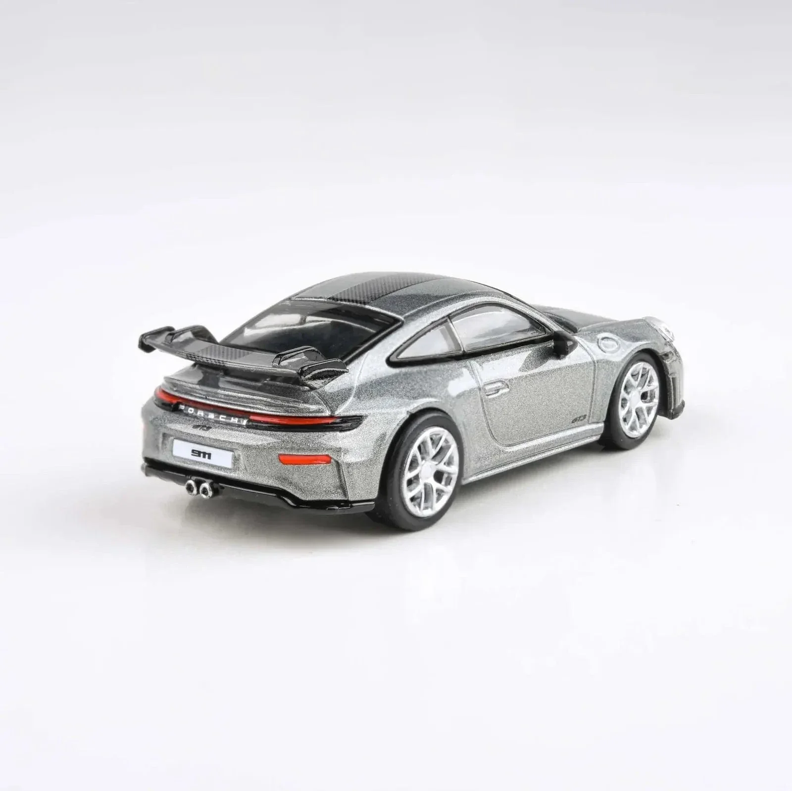 Para64 1/64 2025 Porsche 911 GT3 (992.2) GT Silver Metallic Diecast Model Car - Image 3