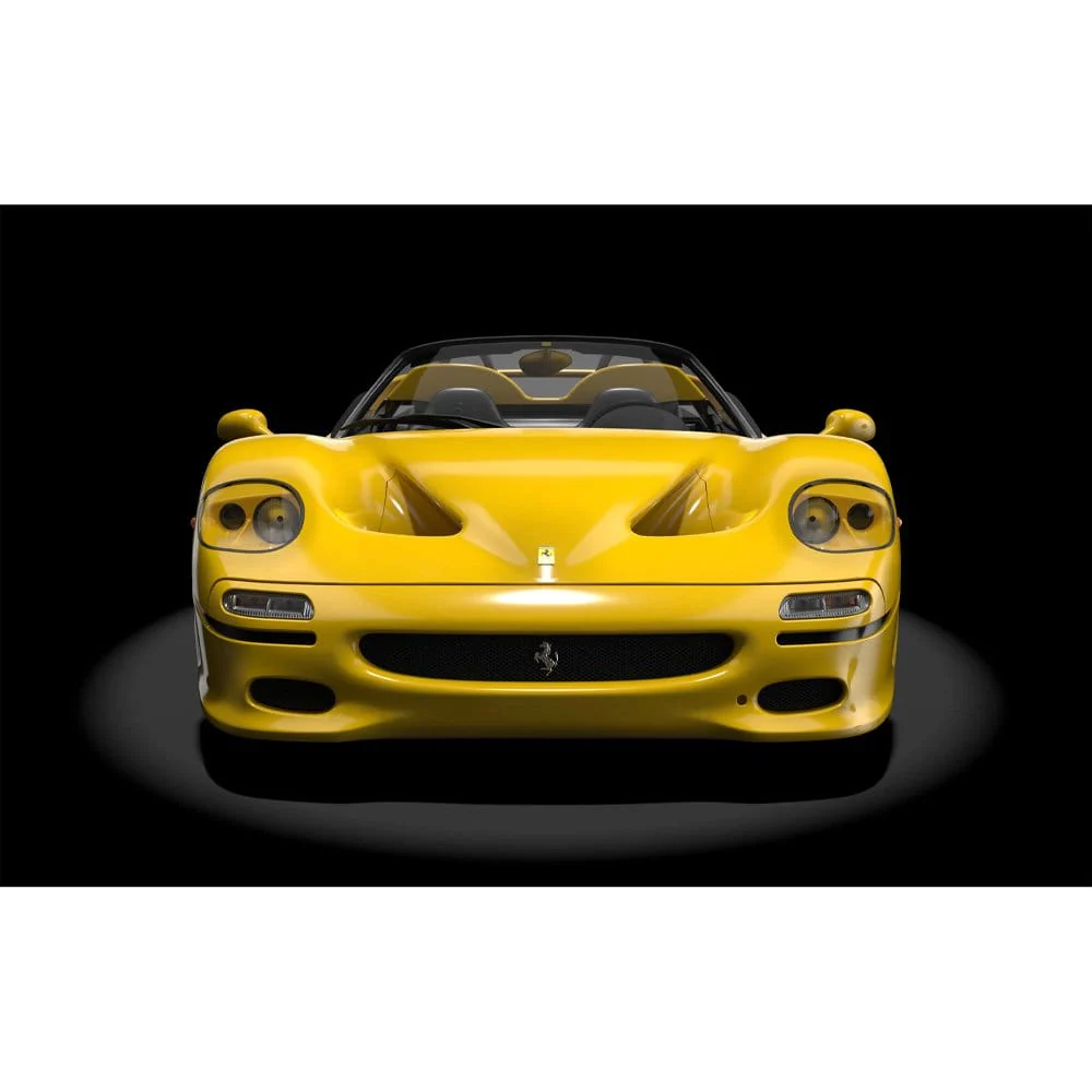Pocher 1/8 Ferrari F50 Giallo Modena Diecast Model Kit [HK62] - Image 4