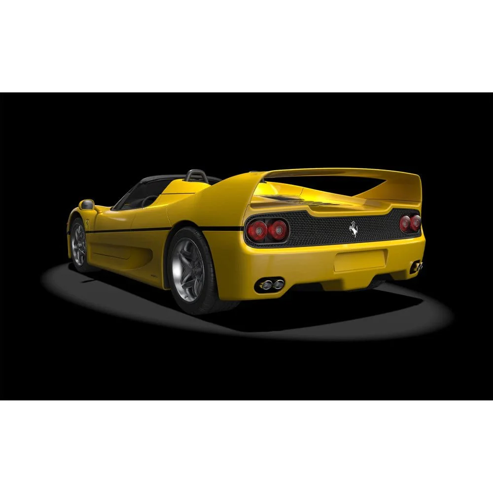 Pocher 1/8 Ferrari F50 Giallo Modena Diecast Model Kit [HK62] - Image 5