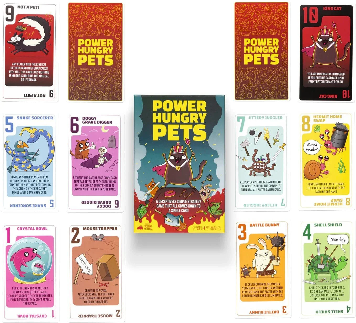 Power Hungry Pets - by Exploding Kittens - Image 2