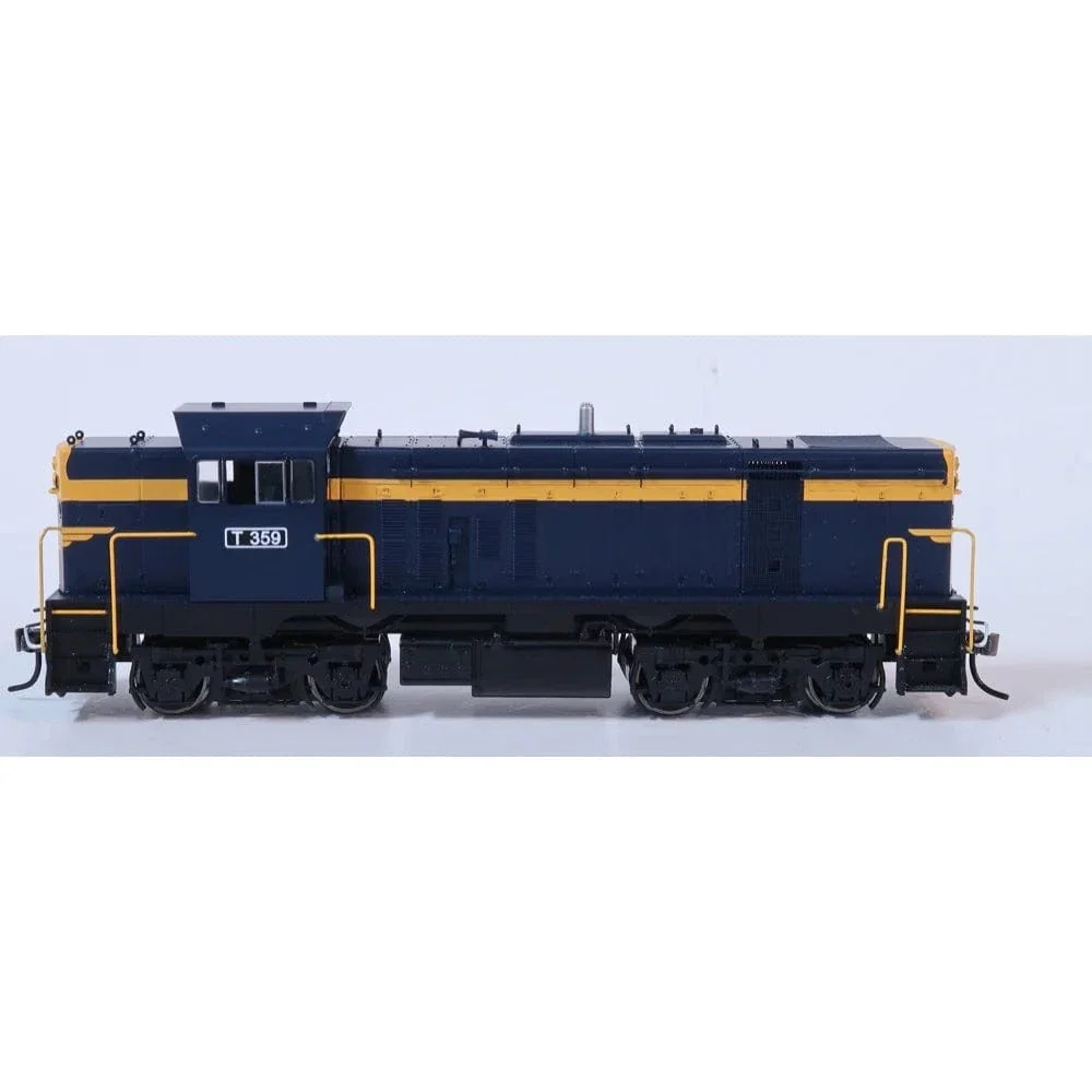 Powerline PT2-1-359 HO Scale VR Blue and Yellow T-Class Series 2 (T3) T359 with Cut Away Valance (DC)