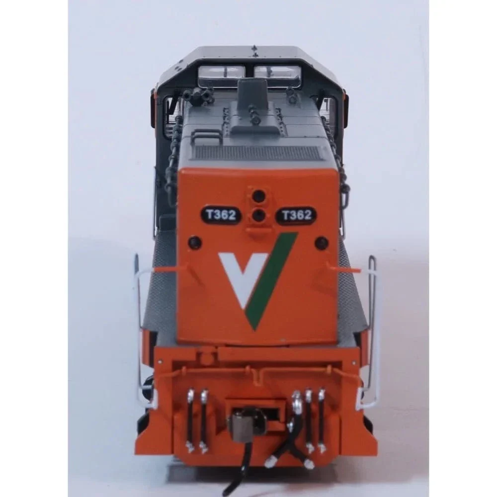 Powerline PTDS2-2-362 HO Scale V/Line Tangerine and Grey T-Class Series 2 (T3) T362 with Cut Away Valance (DCC/Sound) - Image 2
