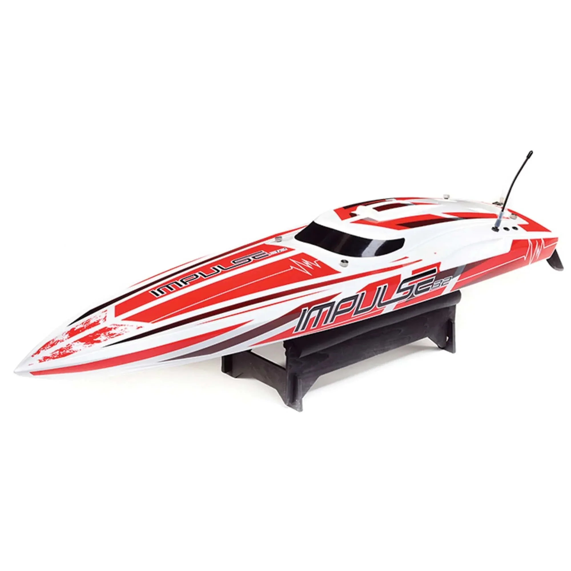 Pro Boat Impulse 32 RC Boat with Smart Technology RTR White / Red** - Image 4