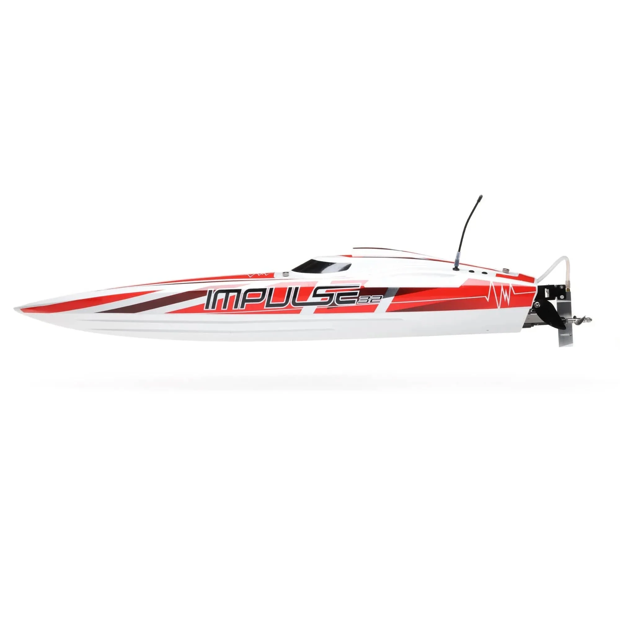 Pro Boat Impulse 32 RC Boat with Smart Technology RTR White / Red** - Image 5