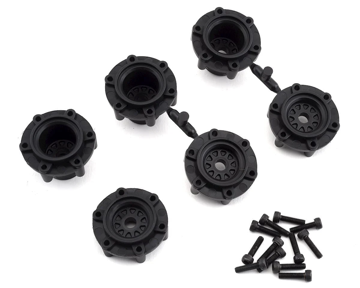 Proline Sand Paw LP 2.8in Tyres Mounted on Raid Black 6x30 Wheels, F/R, PR10160-10 - Image 3