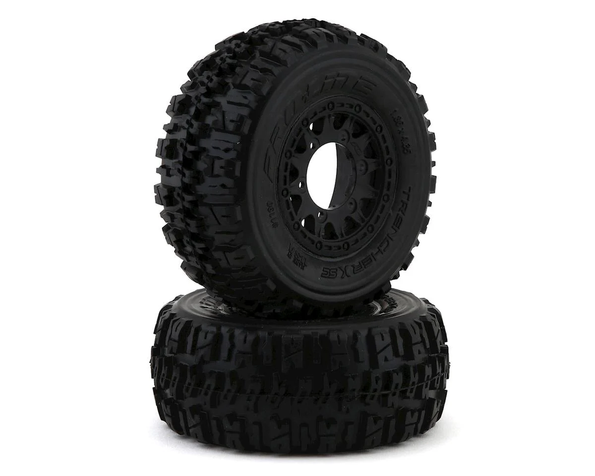 Proline Trencher X SC Tyres Mounted on Raid 6x30 Wheels, Slash 2wd/4wd, F/R, PR1190-10