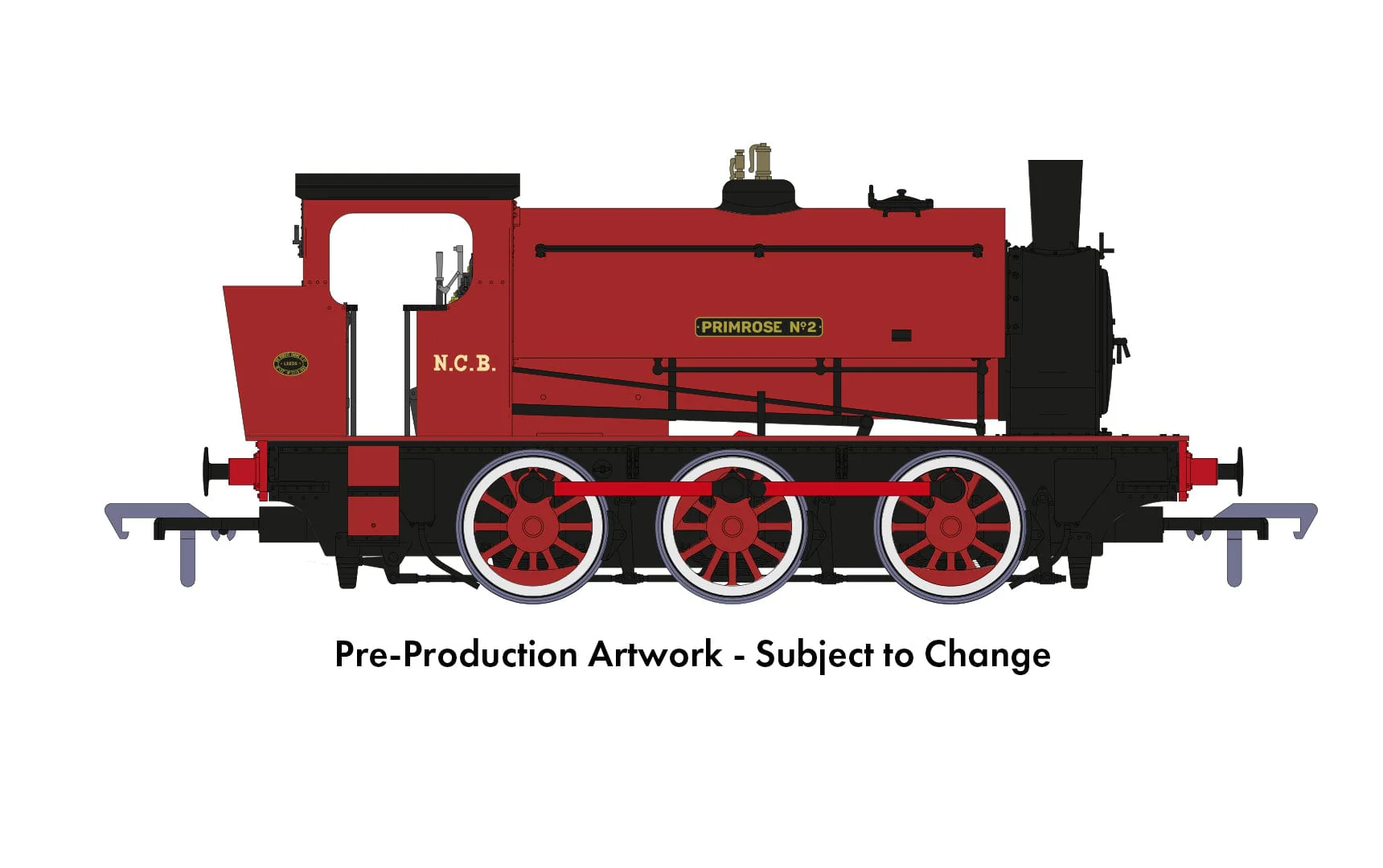 Rapido OO Scale 16" Hunslet 0-6-0 - Primrose No.2 (Late) - DCC Sound Fitted [903517] - Image 2