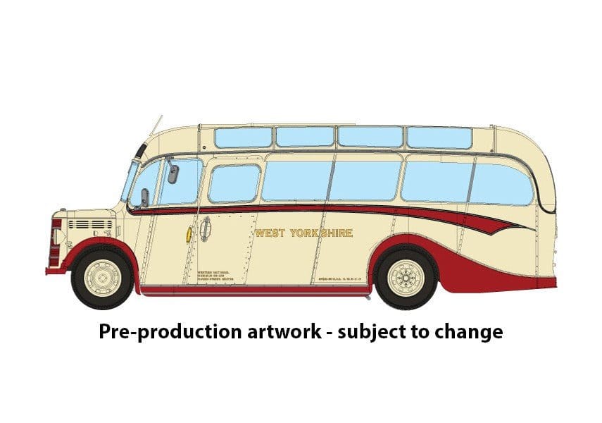 Rapido OO Scale Bedford Bus OB FWW596 West Yorkshire Road Car [920009]**