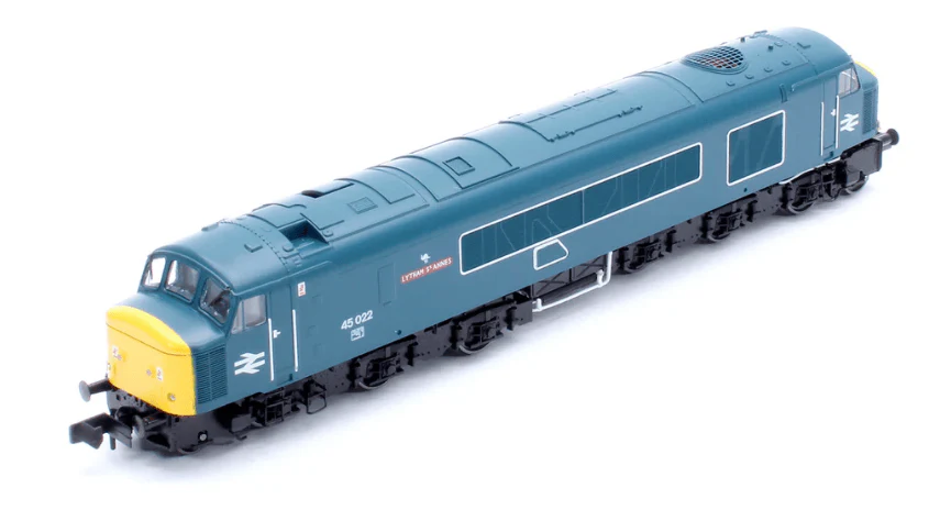 Rapido N Scale Class 45 45022 Lytham St Annes BR Blue  Diesel Locomotive - DCC Sound [948610] - Image 2