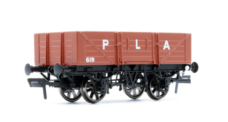 Rapido OO Scale Diagram O18 - Port of London Authority No.619 5 Plank Wagon [971018]