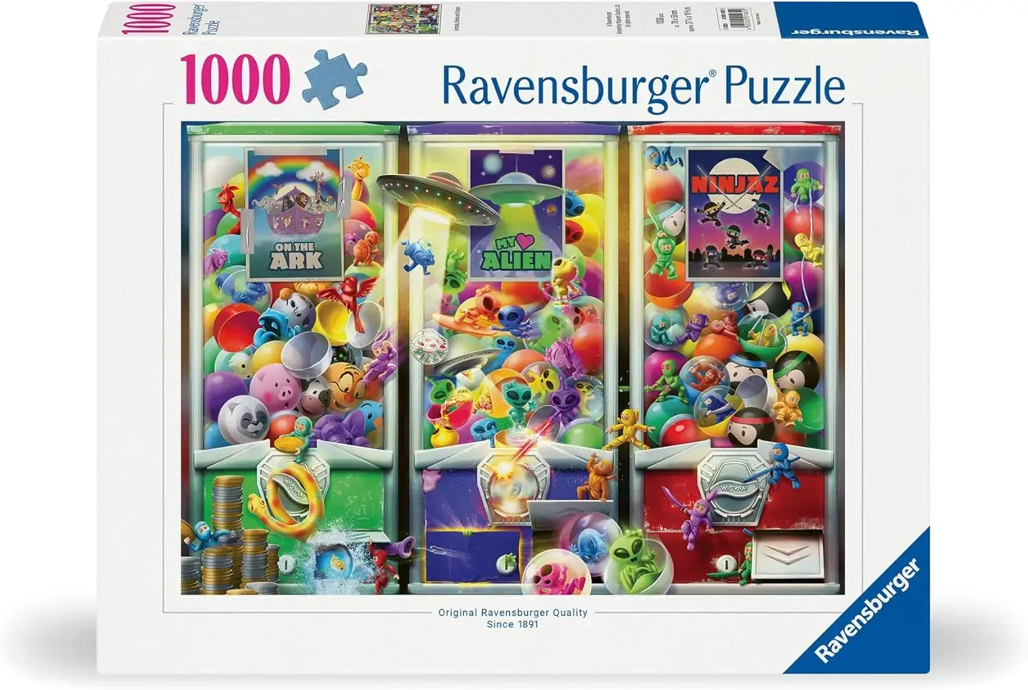 Ravensburger Animals Aliens and Ninjas 1000pc Puzzle