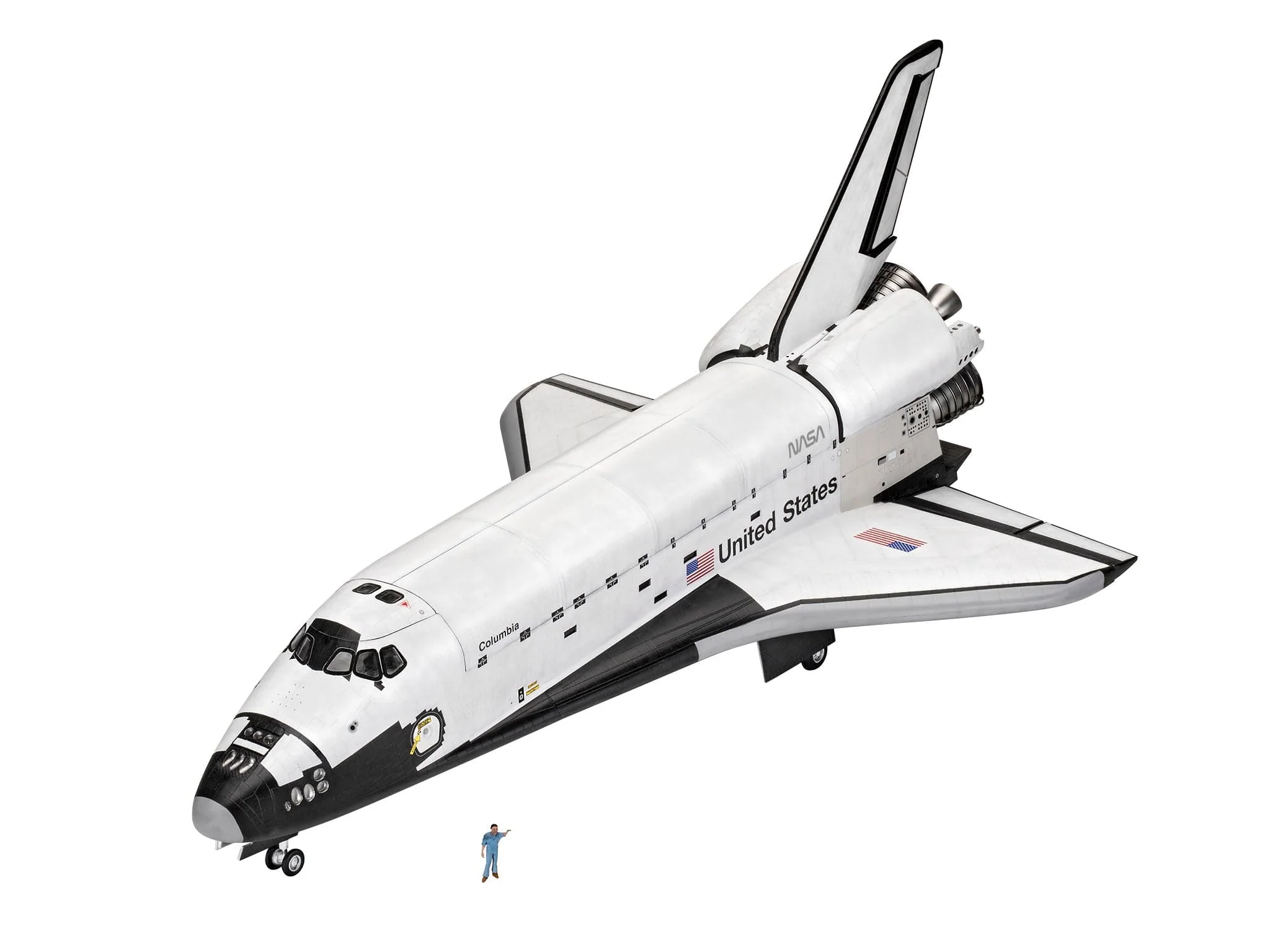 Revell 05673 1/72 Gift Set Space Shuttle 40Th Anniversary