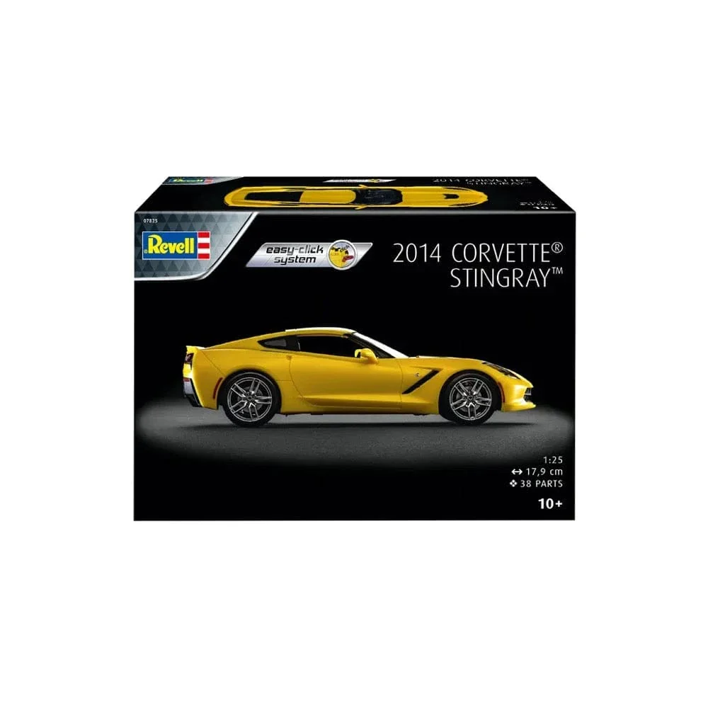 Revell 1/25 2014 Corvette Stingray Plastic Model Kit [07825]