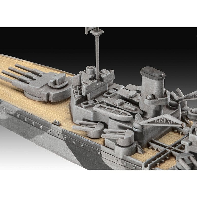 Revell 1/1200 Battleship HMS Duke of York Plastic Model Kit [05182] - Image 3