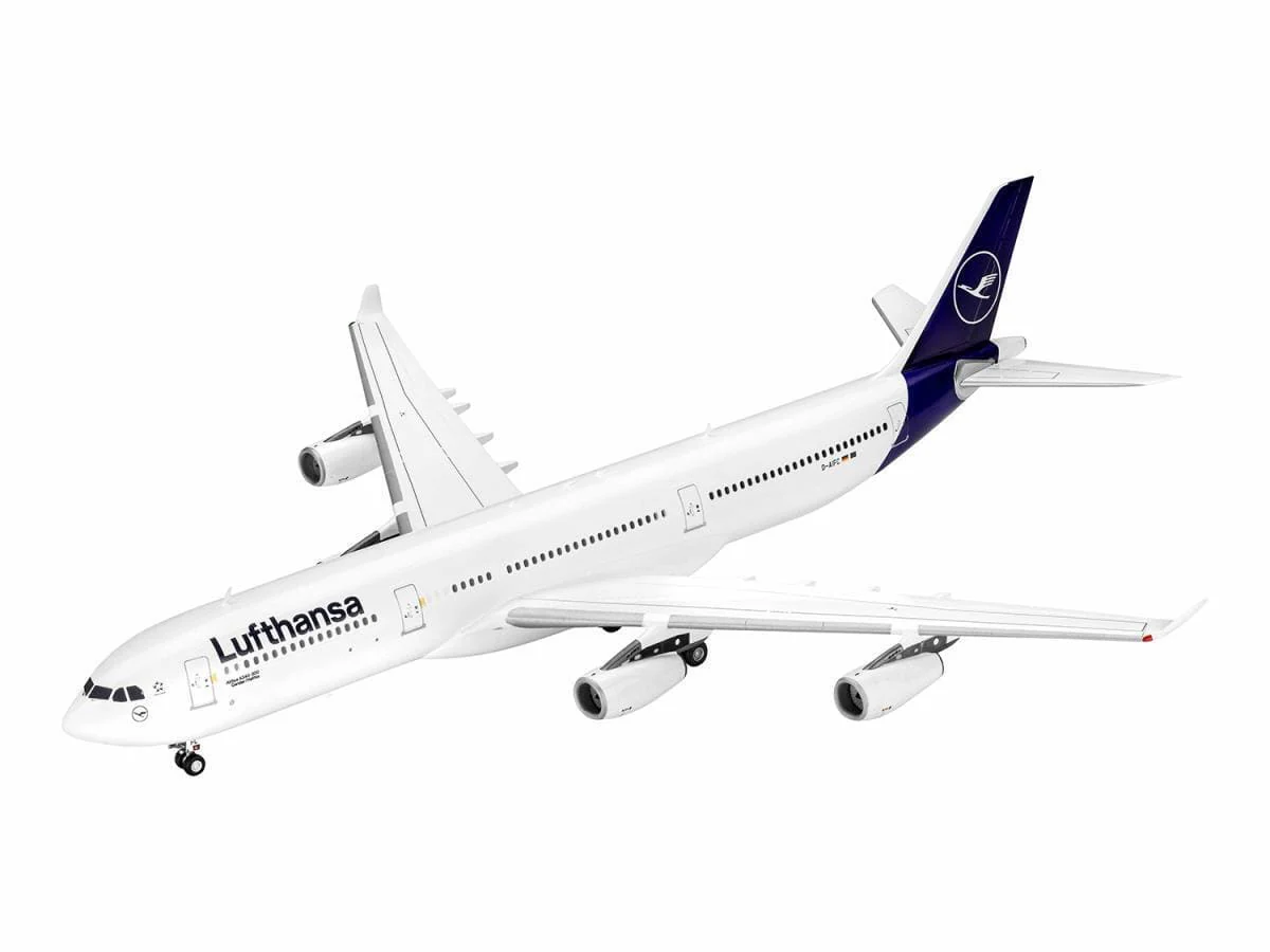 Revell 1/144 Airbus A340-300 Lufthansa New Livery Plastic Model Kit [03803] - Image 2