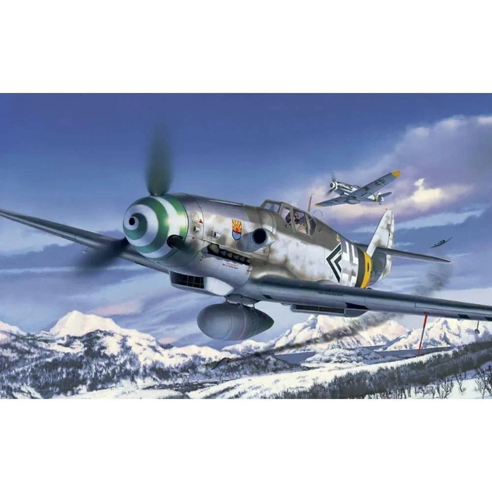 Revell 63653 1/48 Messerschmitt BF109G-6 Easy-Click-System Model Starter Set
