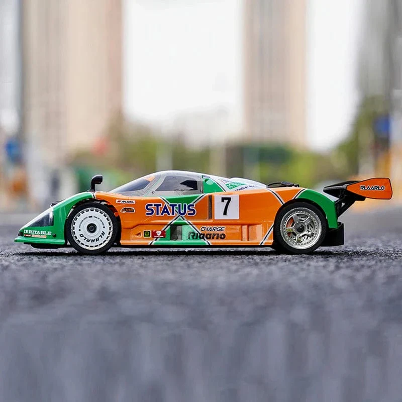 Rlaarlo 1/10 AK-787 Brushless Supercar Carbon Edition Orange - Image 3