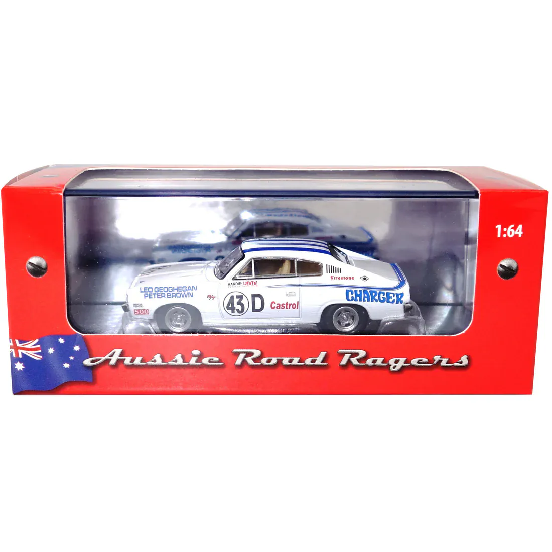 Road Ragers 1/64 1972 E38 Valiant Charger R/T - Leo Geoghegan - Image 3