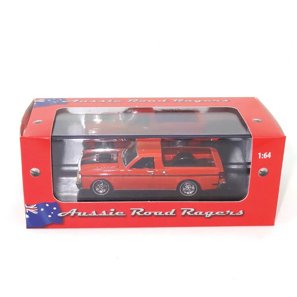 Road Ragers 1/64 1971 Falcon XY GT V8 Falcon Ute - Raw Orange - Image 2