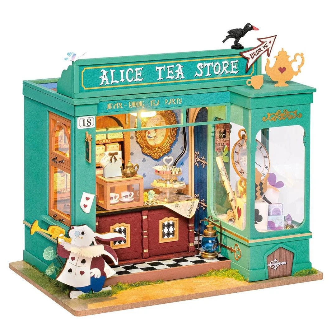 Robotime Rollife DIY Mini House Alices Tea Store Kit