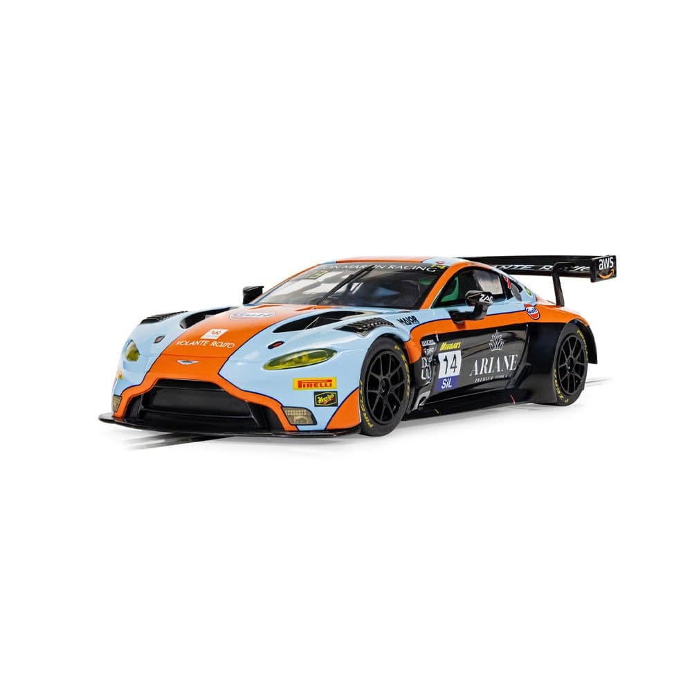 Scalextric Aston Martin GT3 Vantage - Bathurst 2025 - Gulf Edition Slot Car [C4655]**