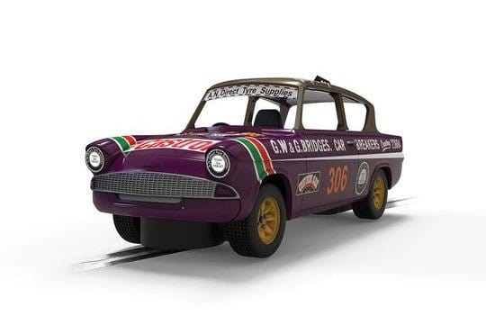 Scalextric Ford Anglia 105e George Polley 306 Slot Car [C4584]