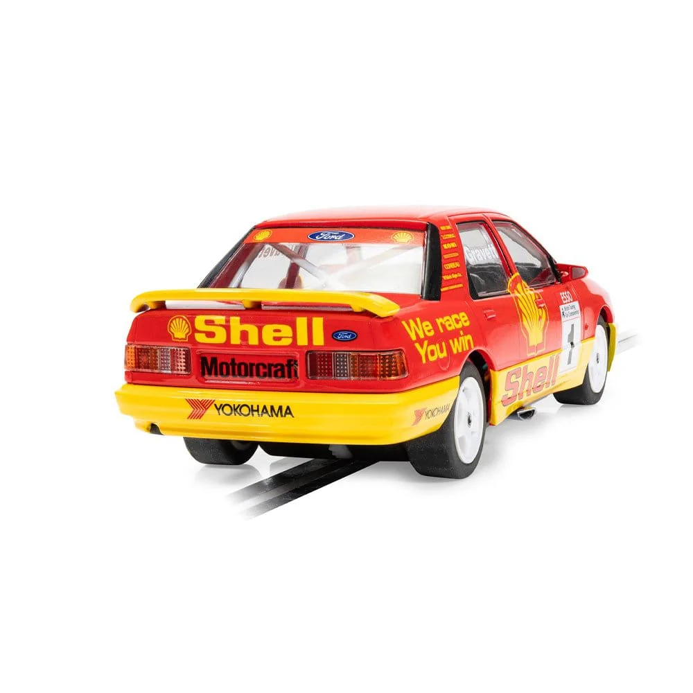 Scalextric Ford Sierra Sapphire BTCC 1990 - Robb Gravett Slot Car [C4632] - Image 3