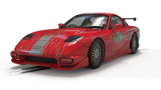 Scalextric Mazda RX7 - Dom Toretto - The Fast And The Furious Slot Car [C4592]**