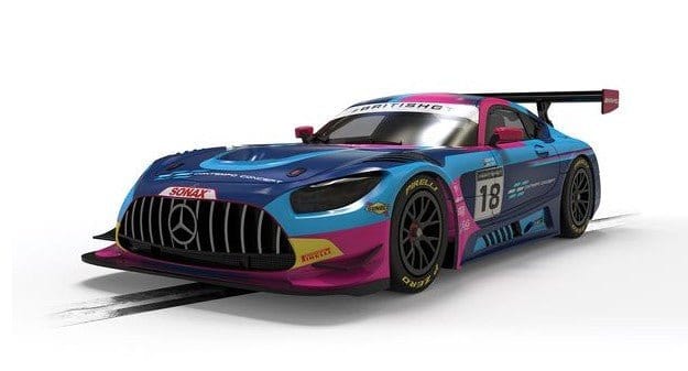 Scalextric Mercedes AMG GT3 - British GT Slot Car [C4623]