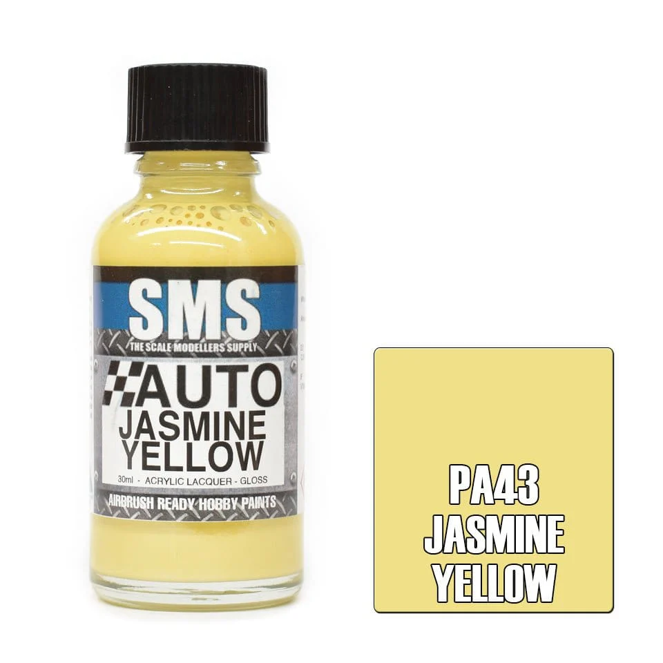 SMS PA43 Auto Colour JASMINE YELLOW 30ml