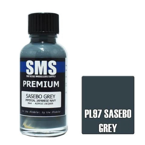 SMS PL97 Premium Acrylic Lacquer Sasebo Grey 30ml